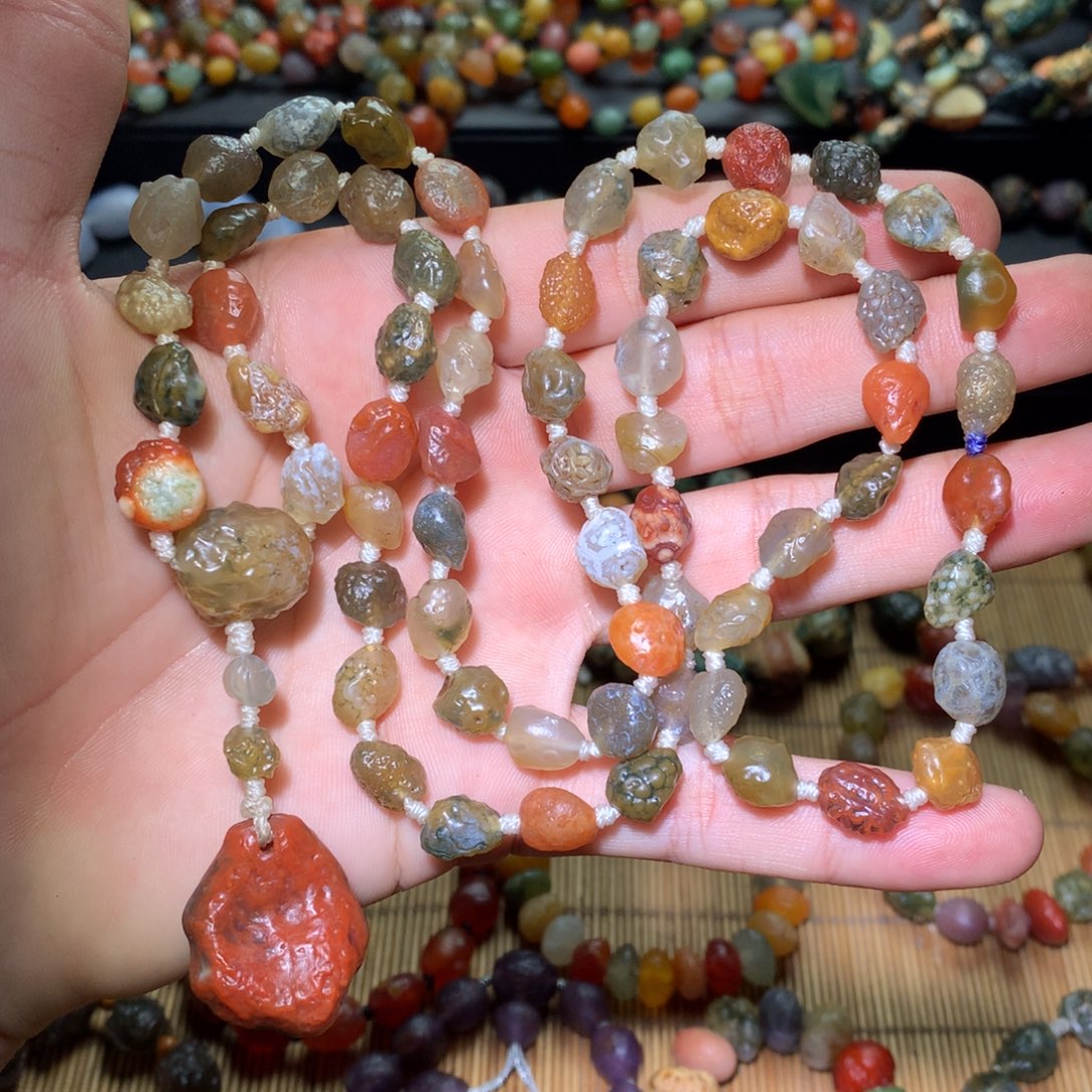 玛瑙/玉髓未镶嵌阿拉善戈壁玛瑙