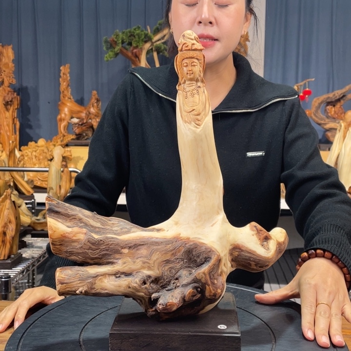 柏木（崖柏）随型摆件