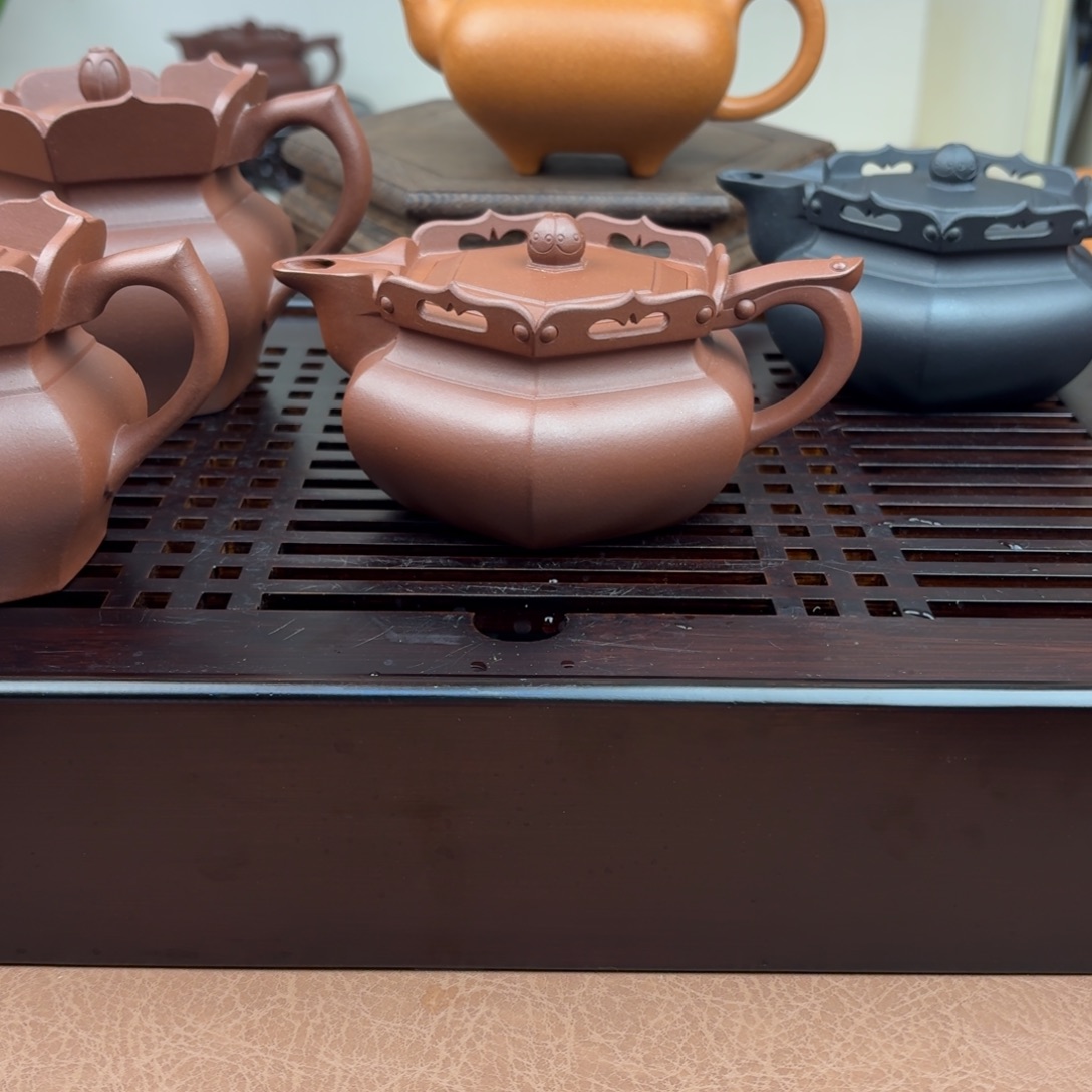 一***叶茶壶紫砂宜兴紫砂180