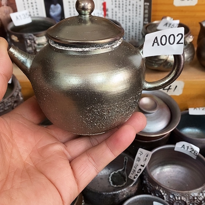 紫砂茶杯柴烧纯手工002