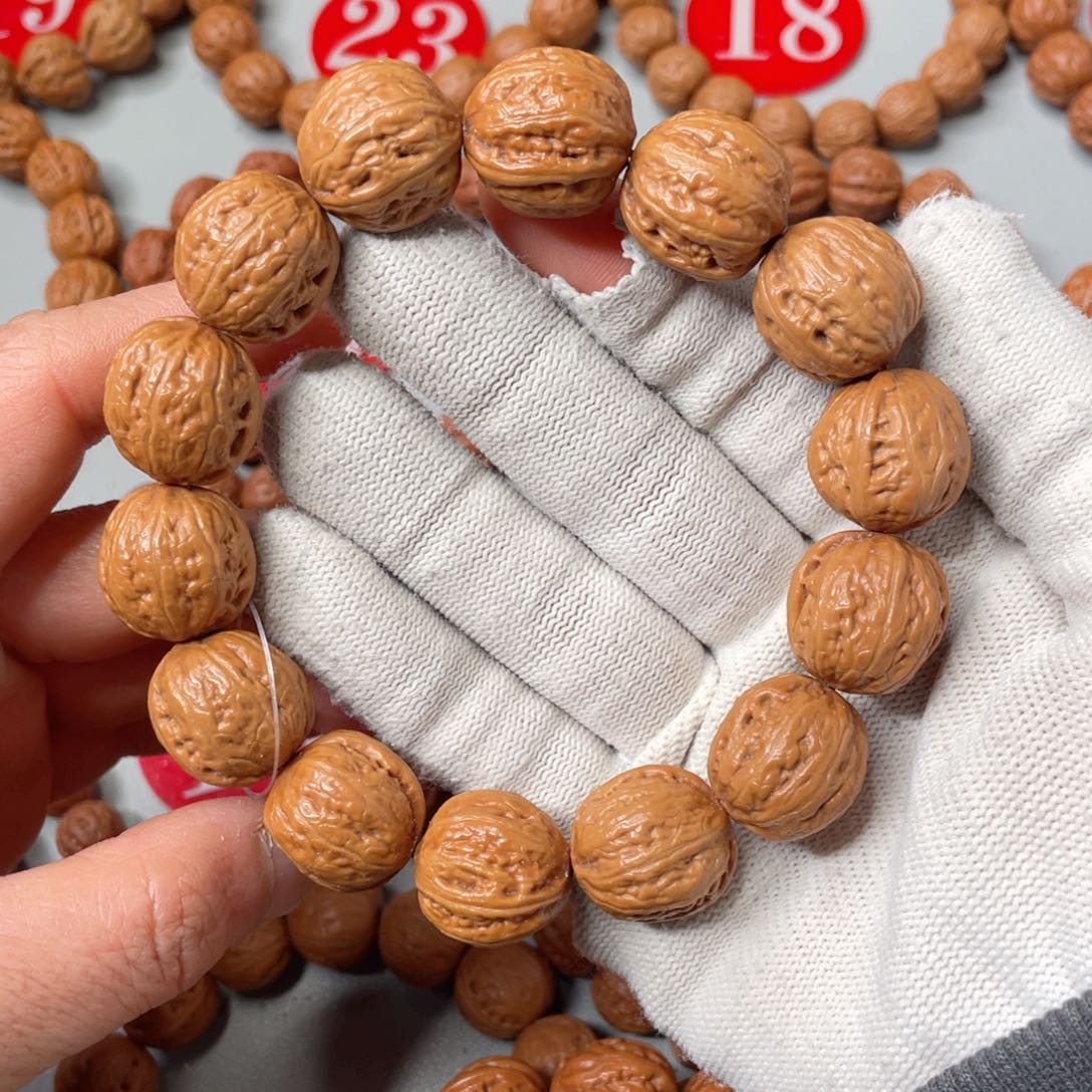 文玩核桃手串龙蛋18.5mm