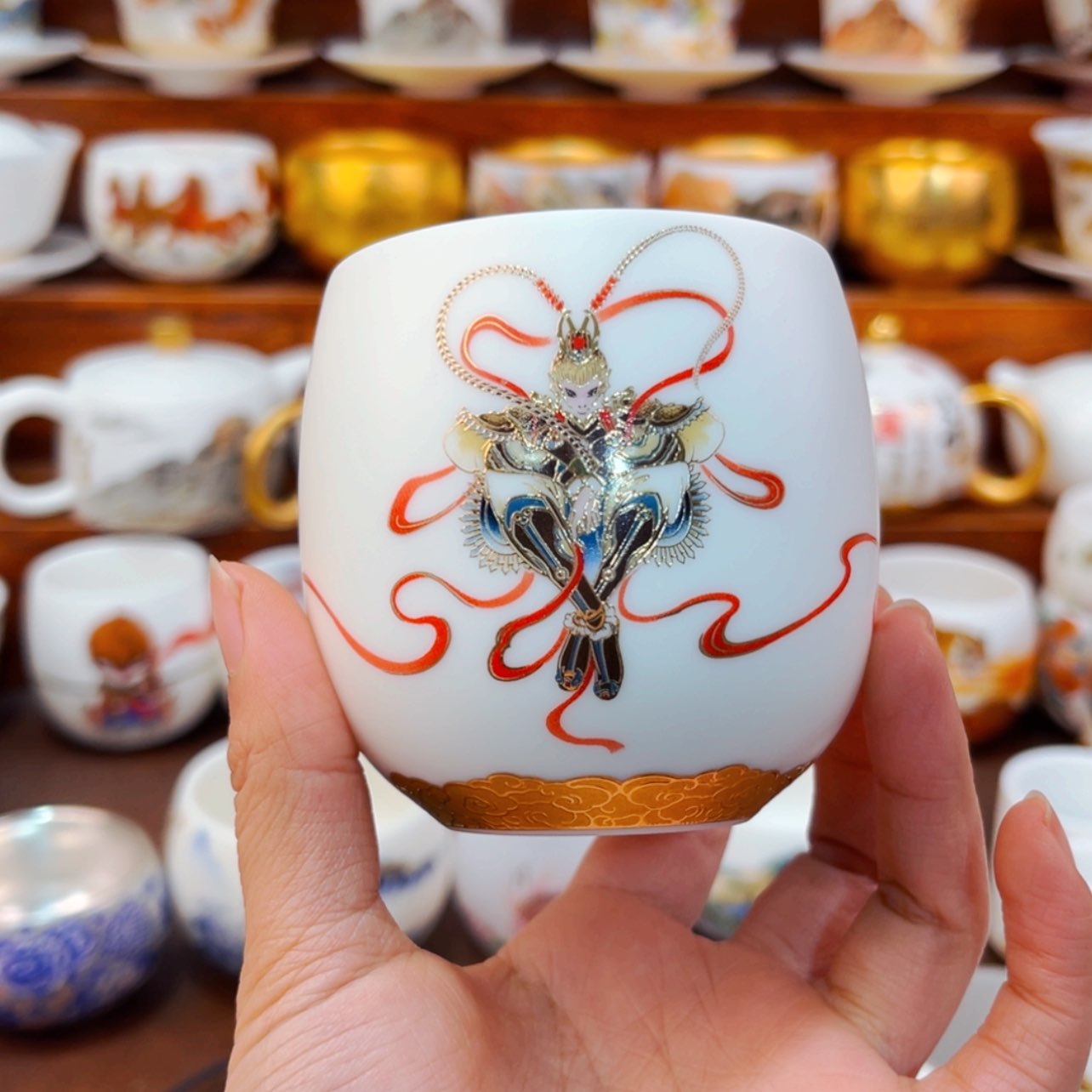 【闪购商品】高货羊脂玉瓷陶瓷茶具