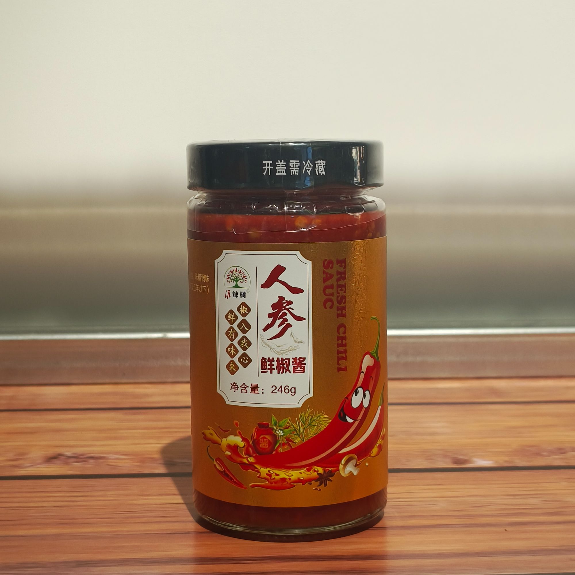 淮辣树鲜椒酱（人参）