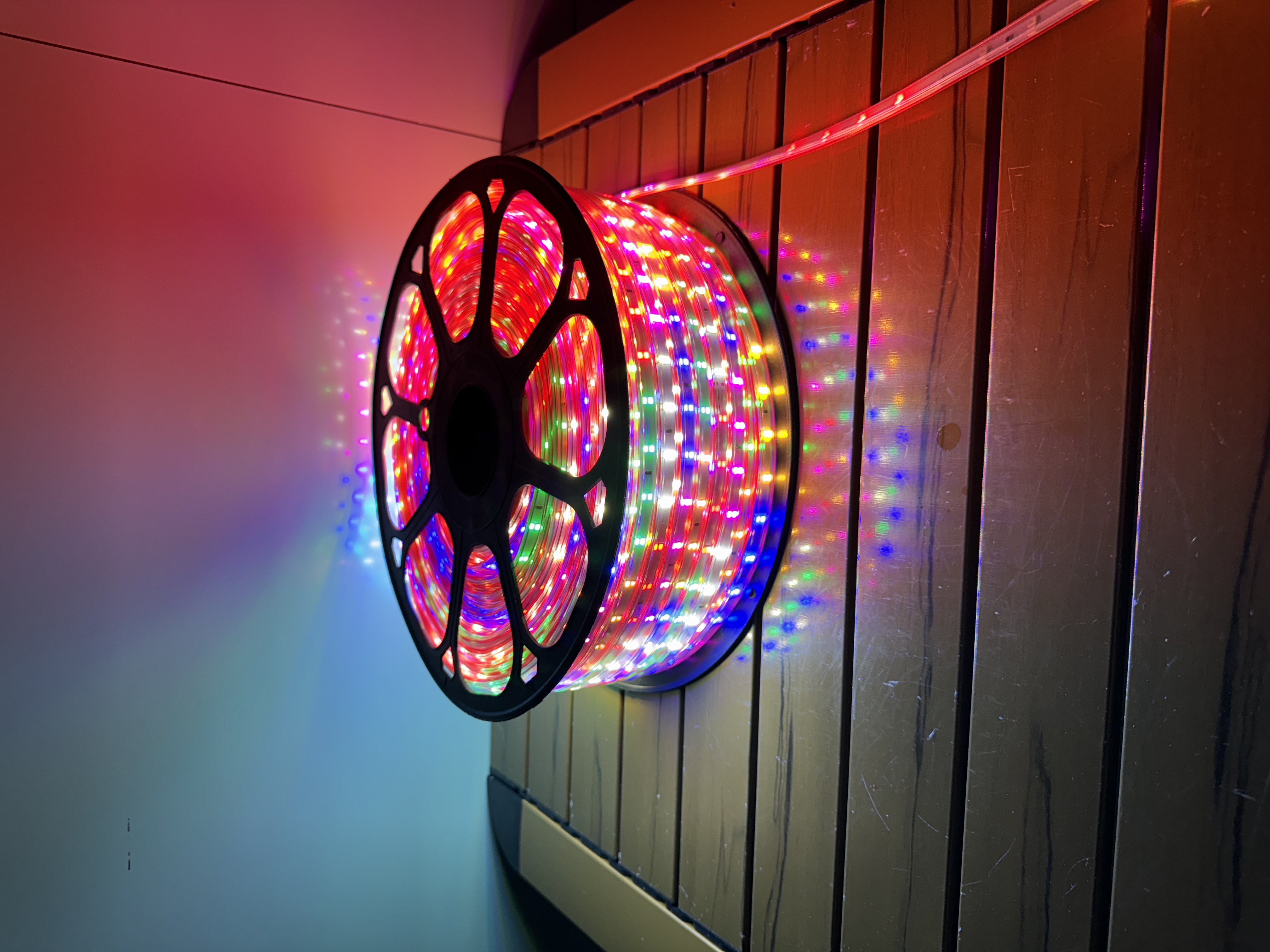 室外流水跑马灯带LED灯珠爆闪爆亮一米96灯双排灯珠