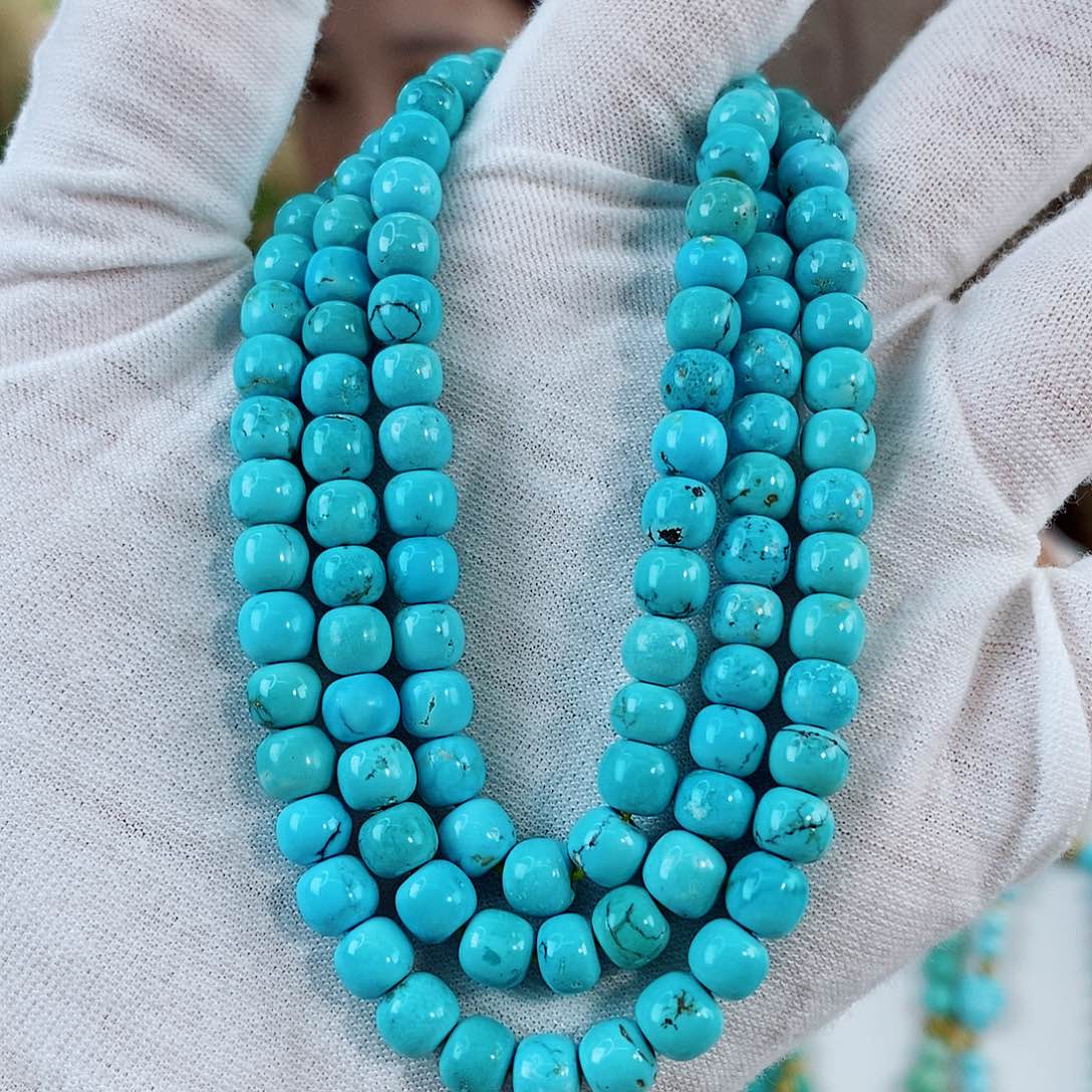 未镶嵌绿松石珠宝奇石