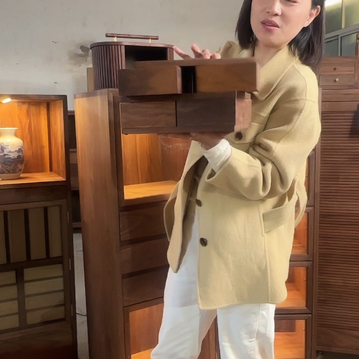 北美黑胡桃机关盒