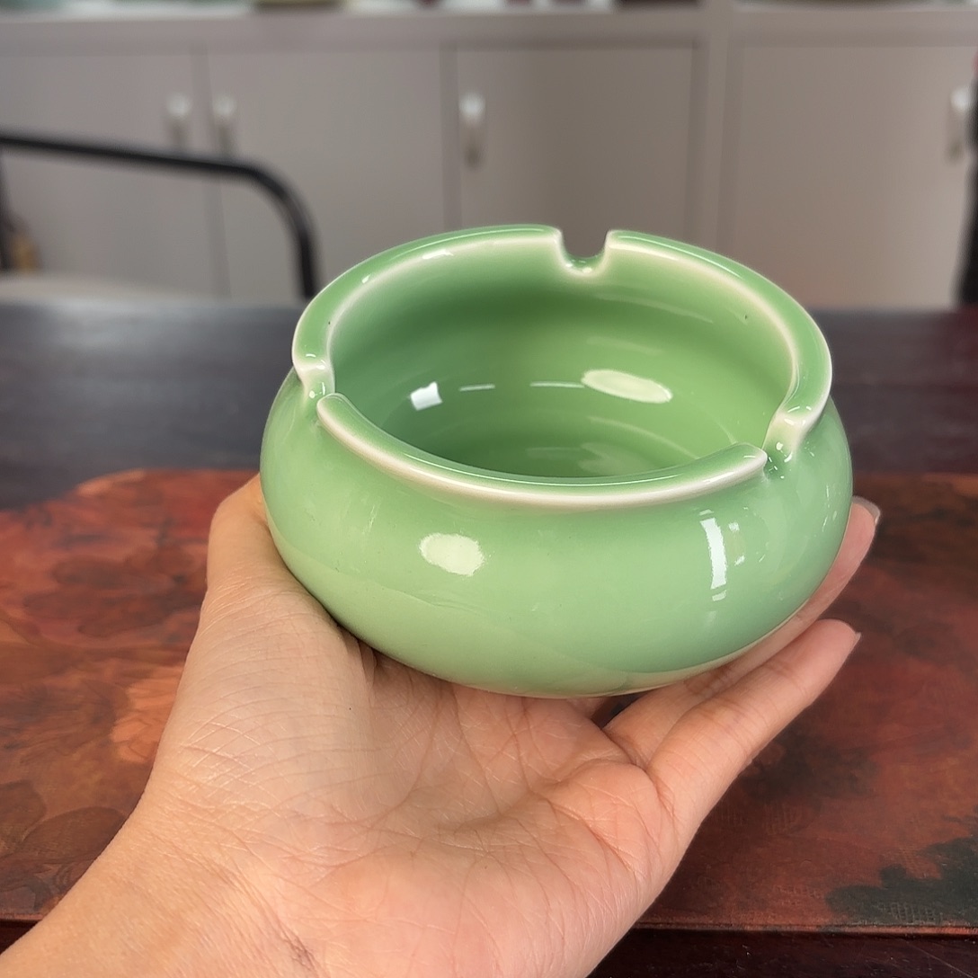 龙泉云间青瓷小米茶器