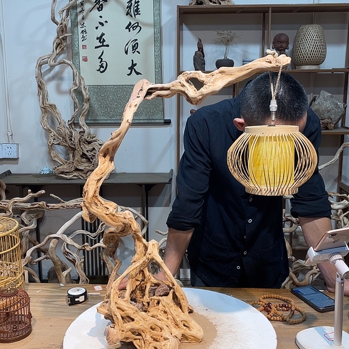 香榧木杜鹃根天然根艺二