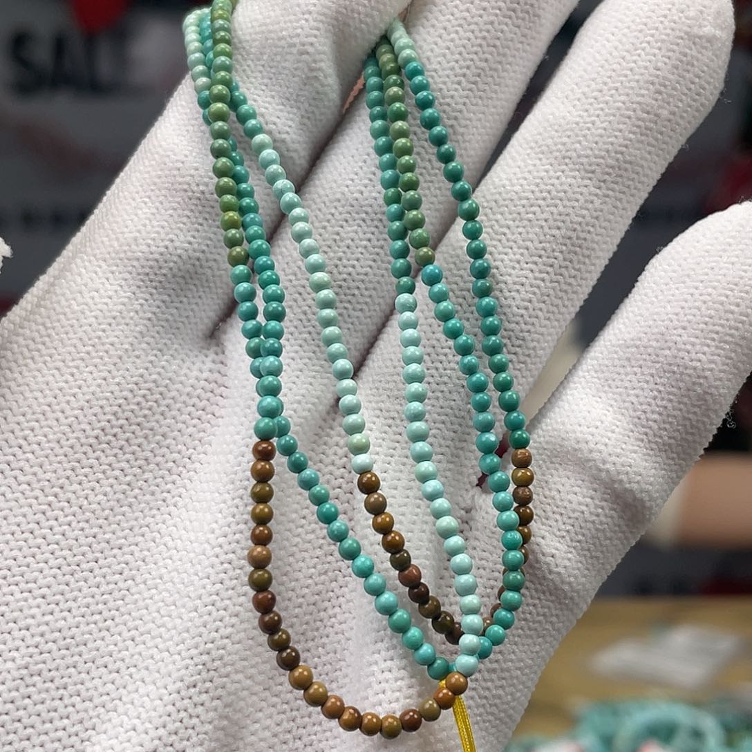 绿松石未镶嵌挂件