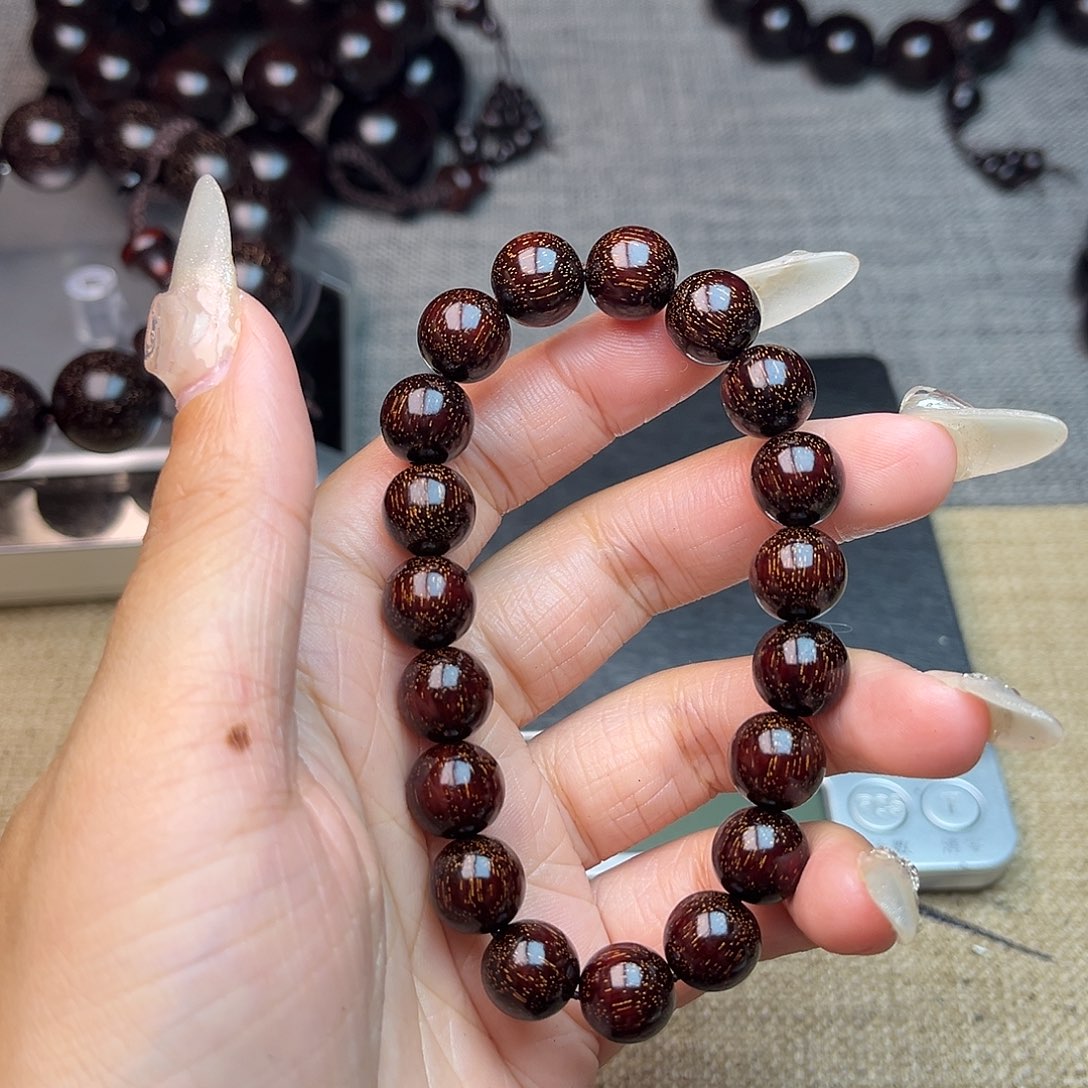 檀香紫檀（小叶紫檀）1.0单圈 爆星