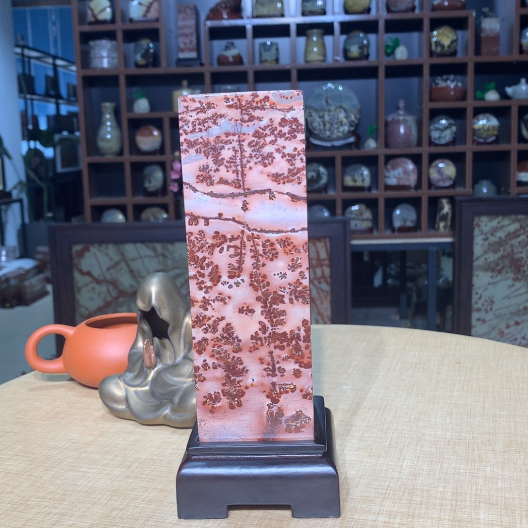 紫砂，广西国画石摆件，收藏观赏