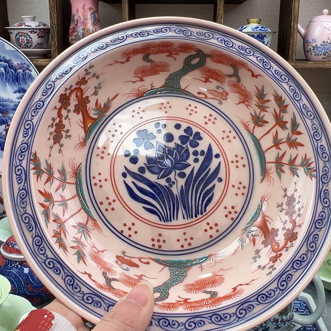 摆件陶瓷景德镇陶瓷567老厂瓷99