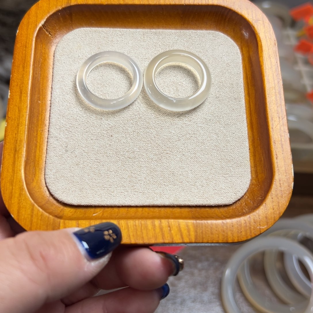 玛瑙/玉髓未镶嵌戒指