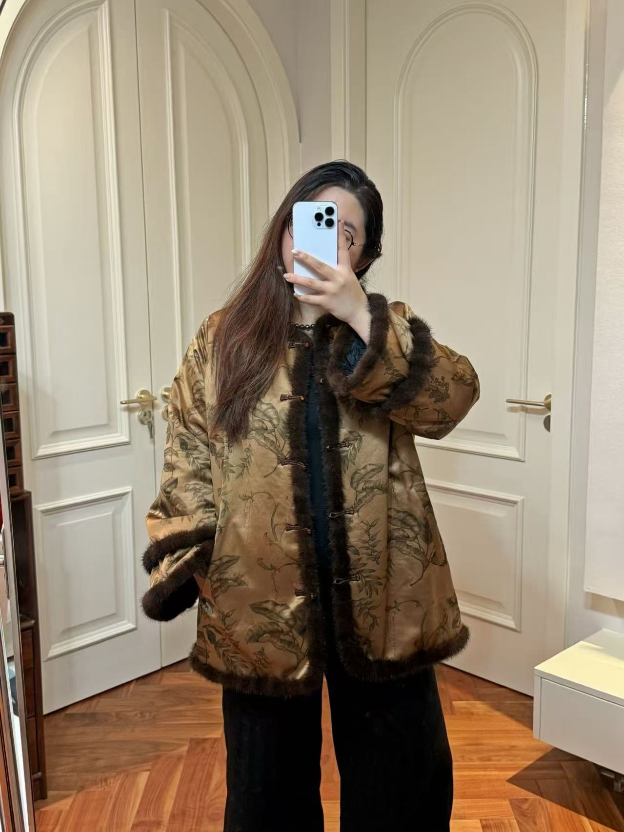 【贵妇棉服】无实物链接-工厂普工完美主义慎拍定制产品不退不换