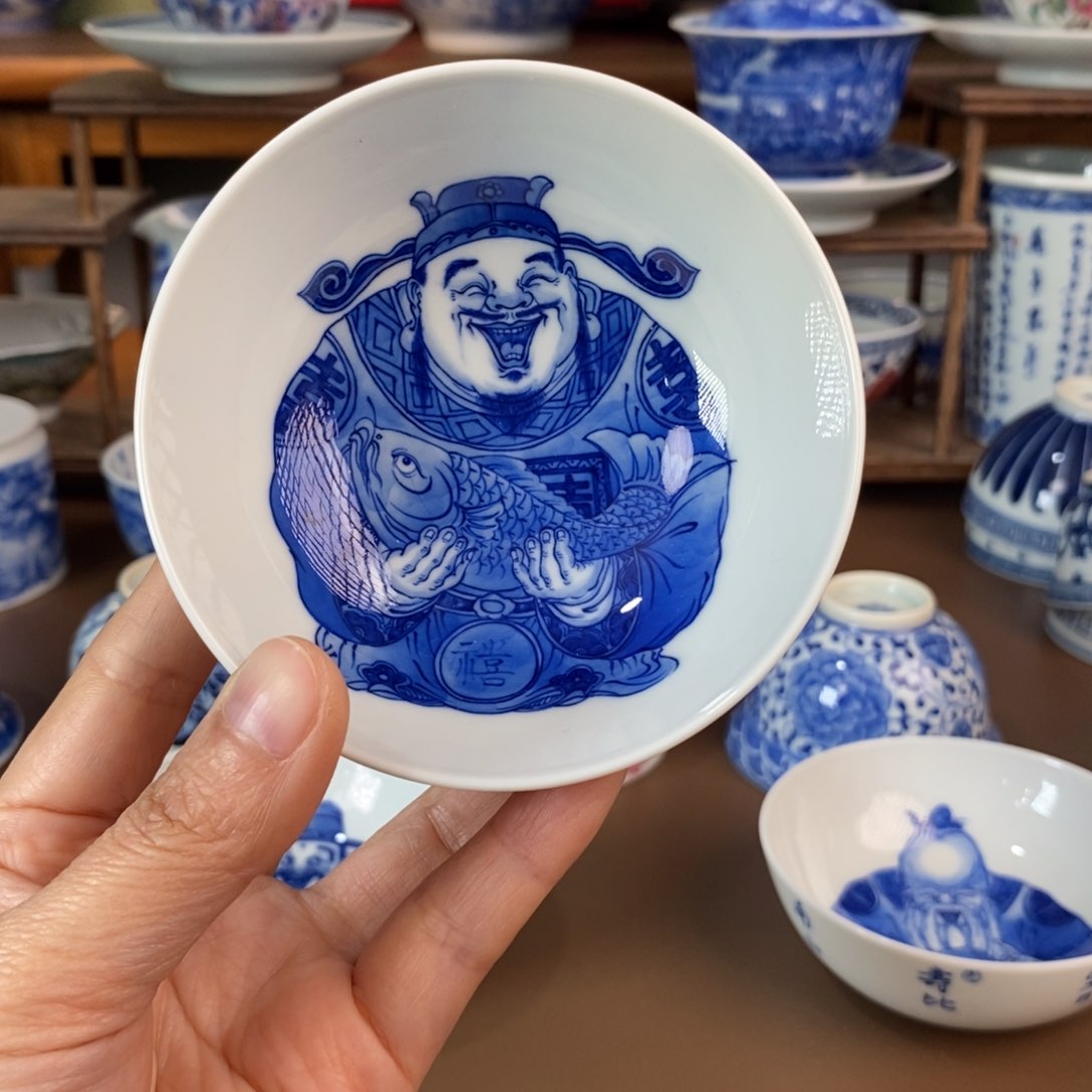 景德镇陶瓷手工手绘