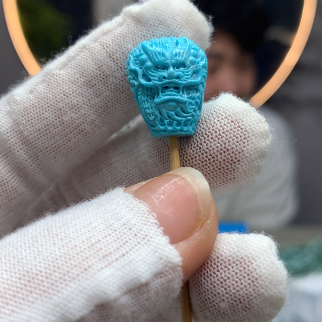 绿松石挂件未镶嵌