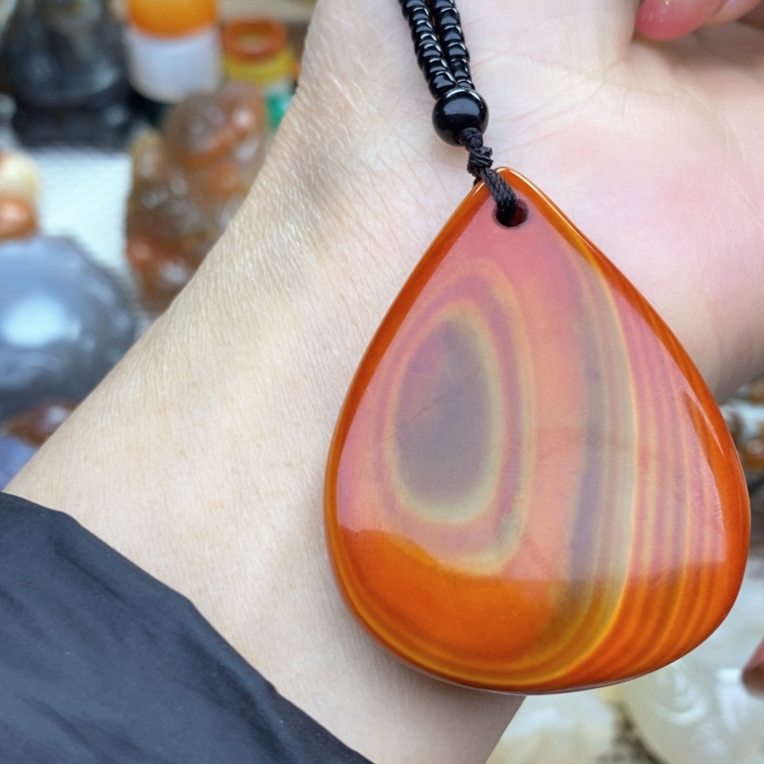 玛瑙/玉髓挂件未镶嵌