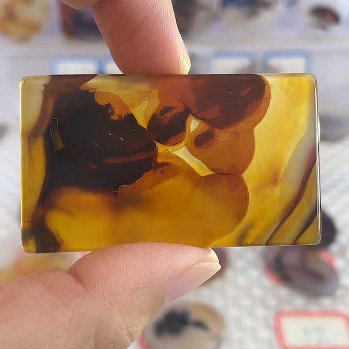 玛瑙/玉髓合金颈饰