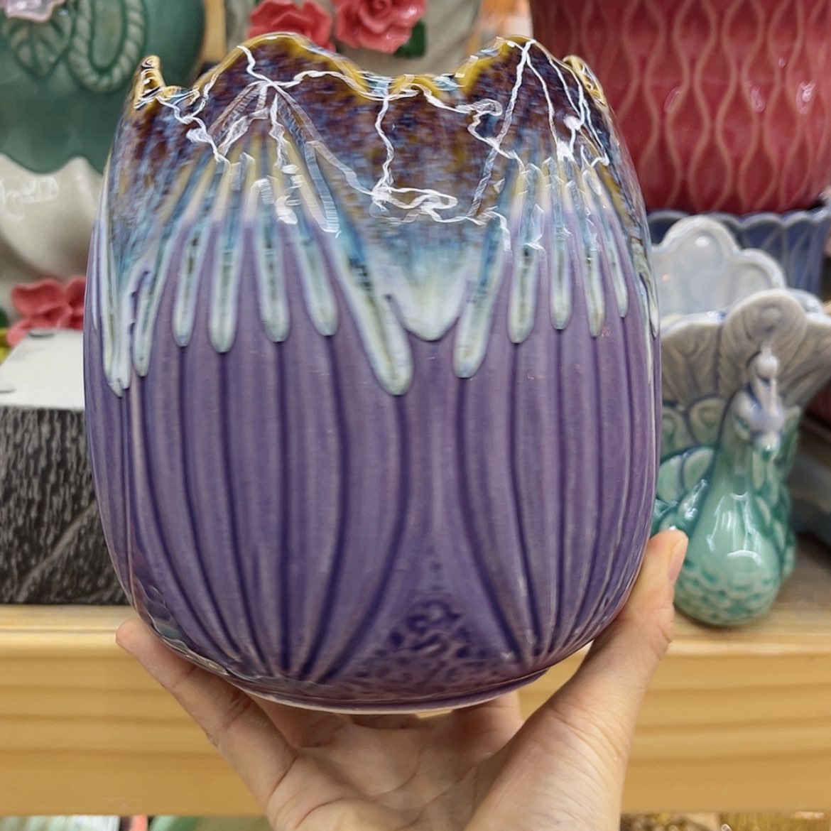【闪购商品】陶瓷花盆