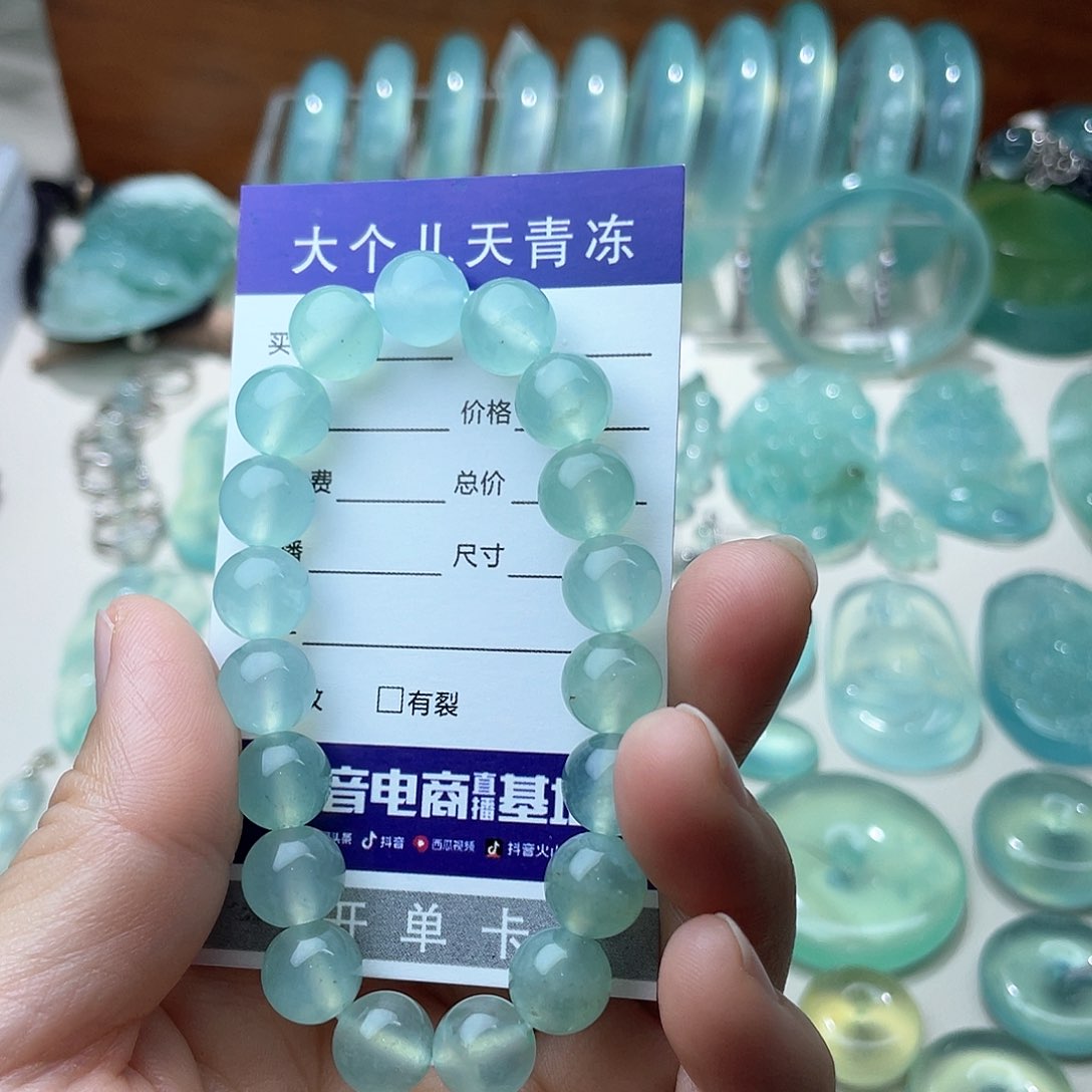 蛇纹石玉手链未镶嵌