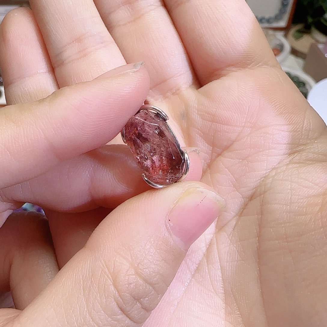 水晶手串未镶嵌行*兔毛随形