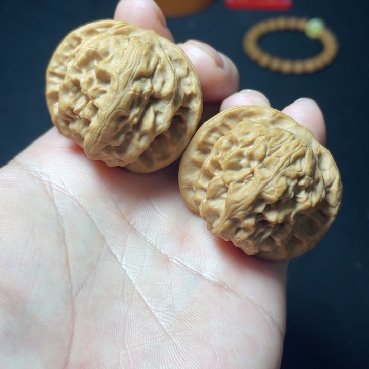 把件文玩核桃野狼40/40.5