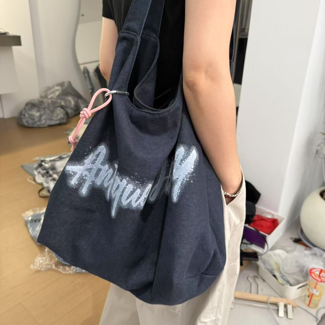 【慧姐韩国正品】2025夏新款牛仔包/N0退N0换