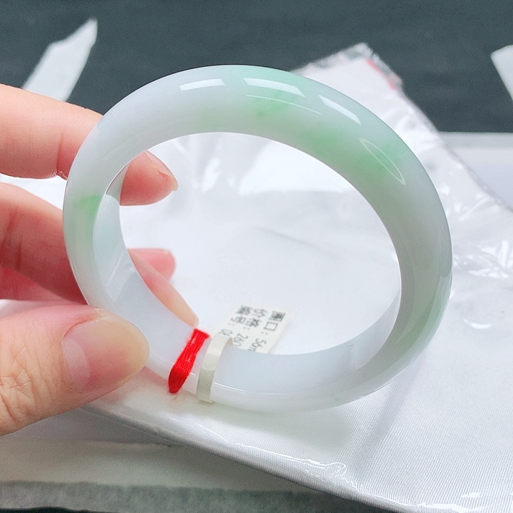 翡翠未镶嵌手镯手镯56