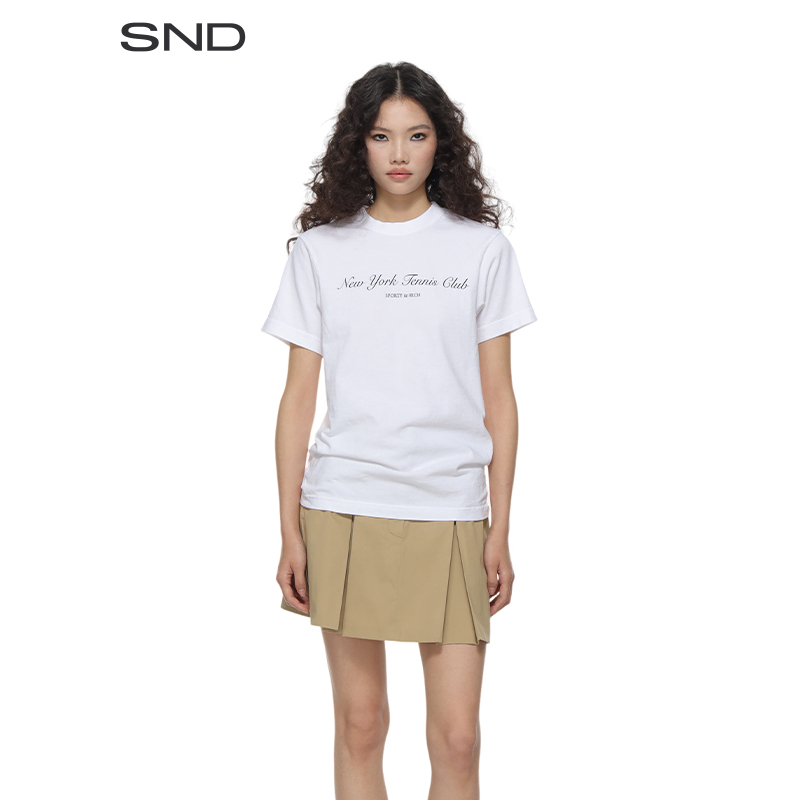 【SNDSPORTY&RICH 设计师品牌】SND AW24 NY Health T恤