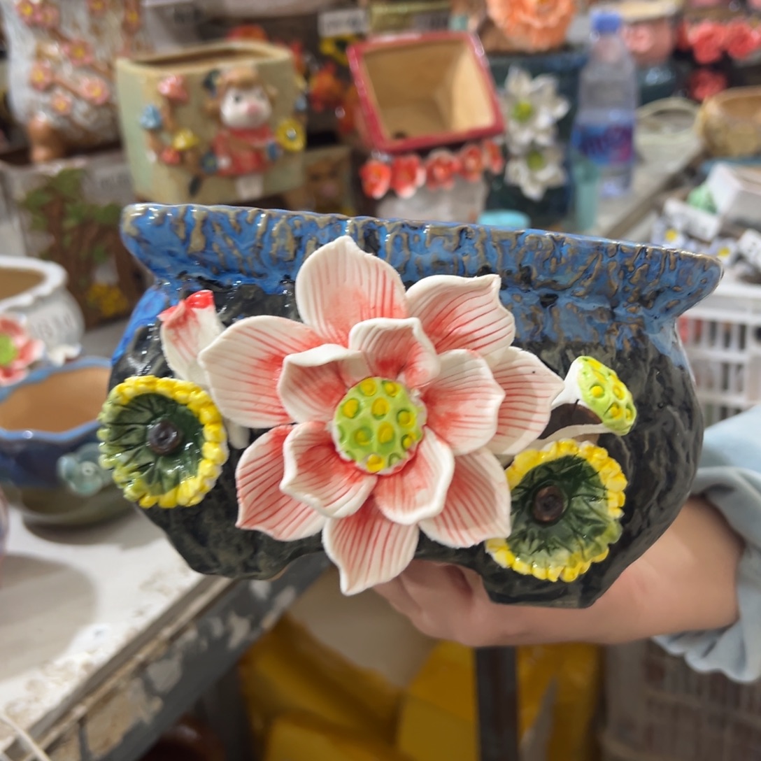 花盆，拍满20发货，退款拉黑