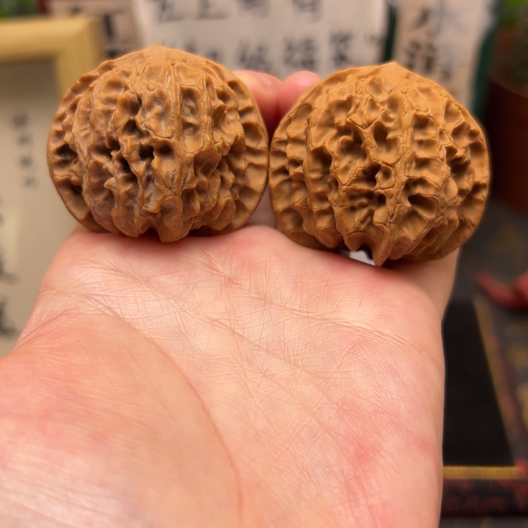 把件文玩核桃42苹果园