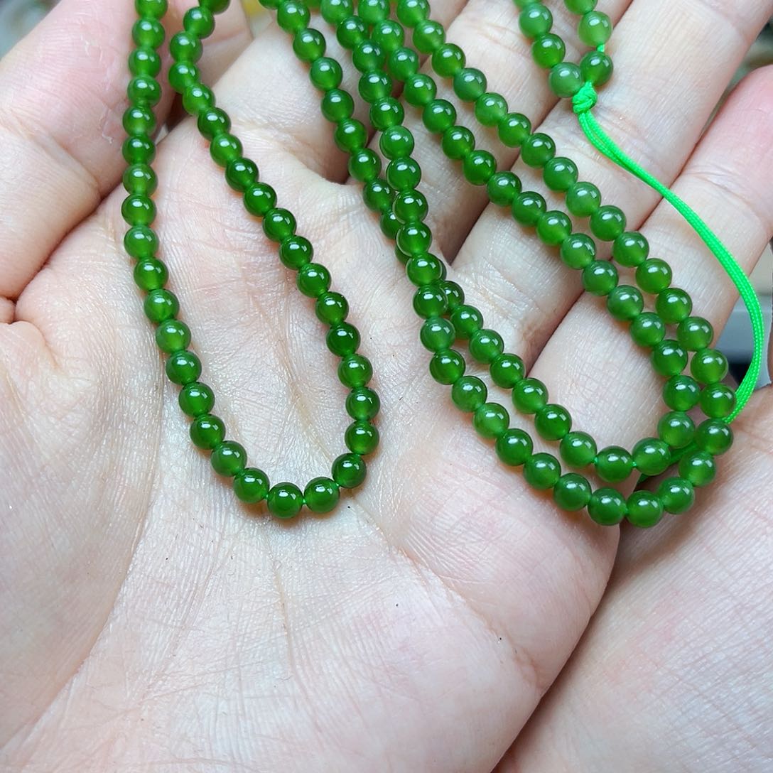 和田玉未镶嵌颈饰项链06