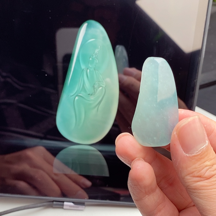 【闪购商品】定制翡翠未镶嵌包工