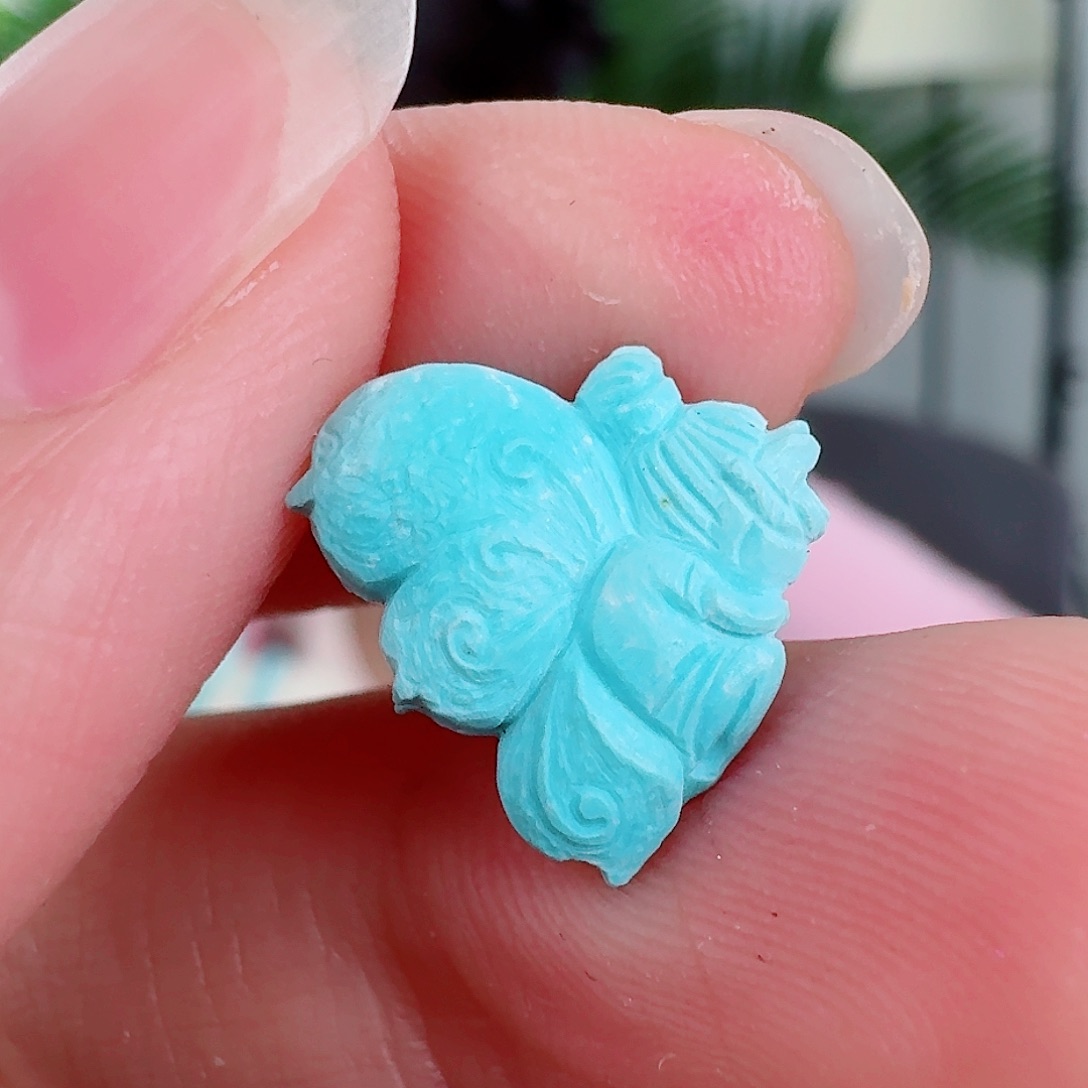 未镶嵌绿松石珠宝奇石