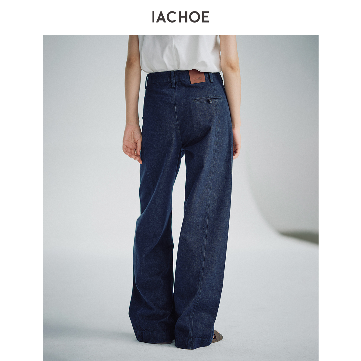 IACHOE活性染色牛仔裤3661519001