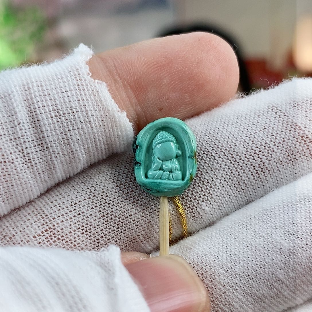 绿松石珠宝奇石未镶嵌