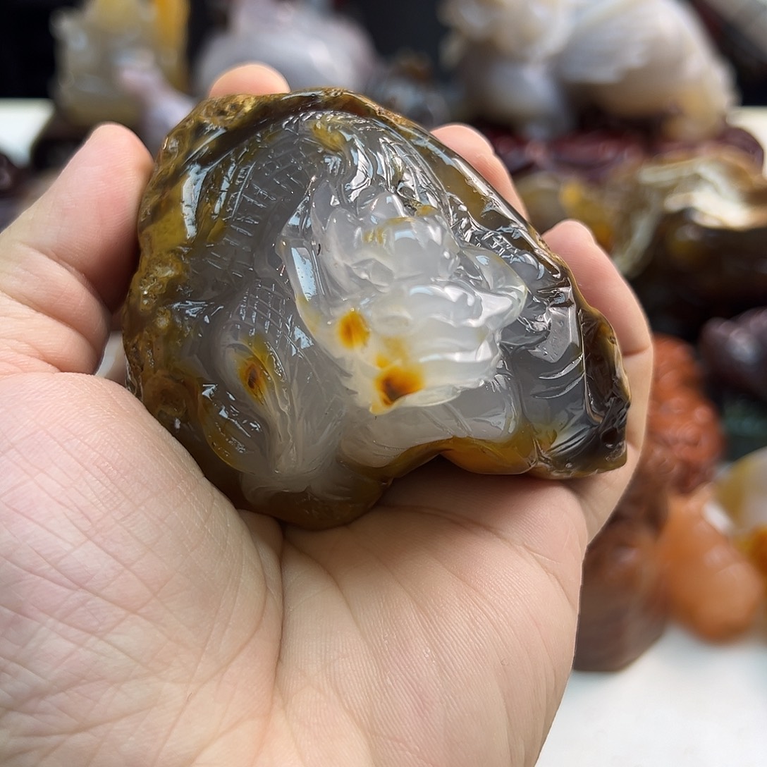 玛瑙/玉髓未镶嵌颈饰