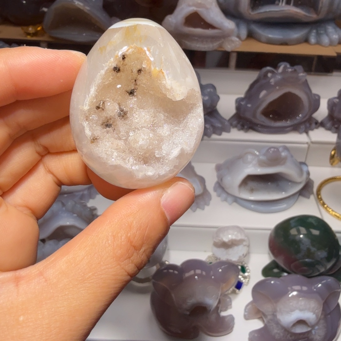 玛瑙/玉髓未镶嵌摆件