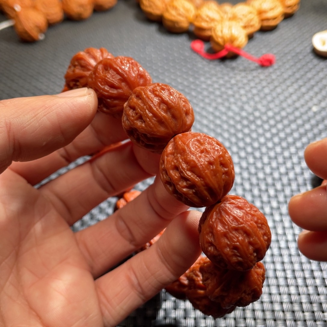 文玩核桃手串善**达核桃