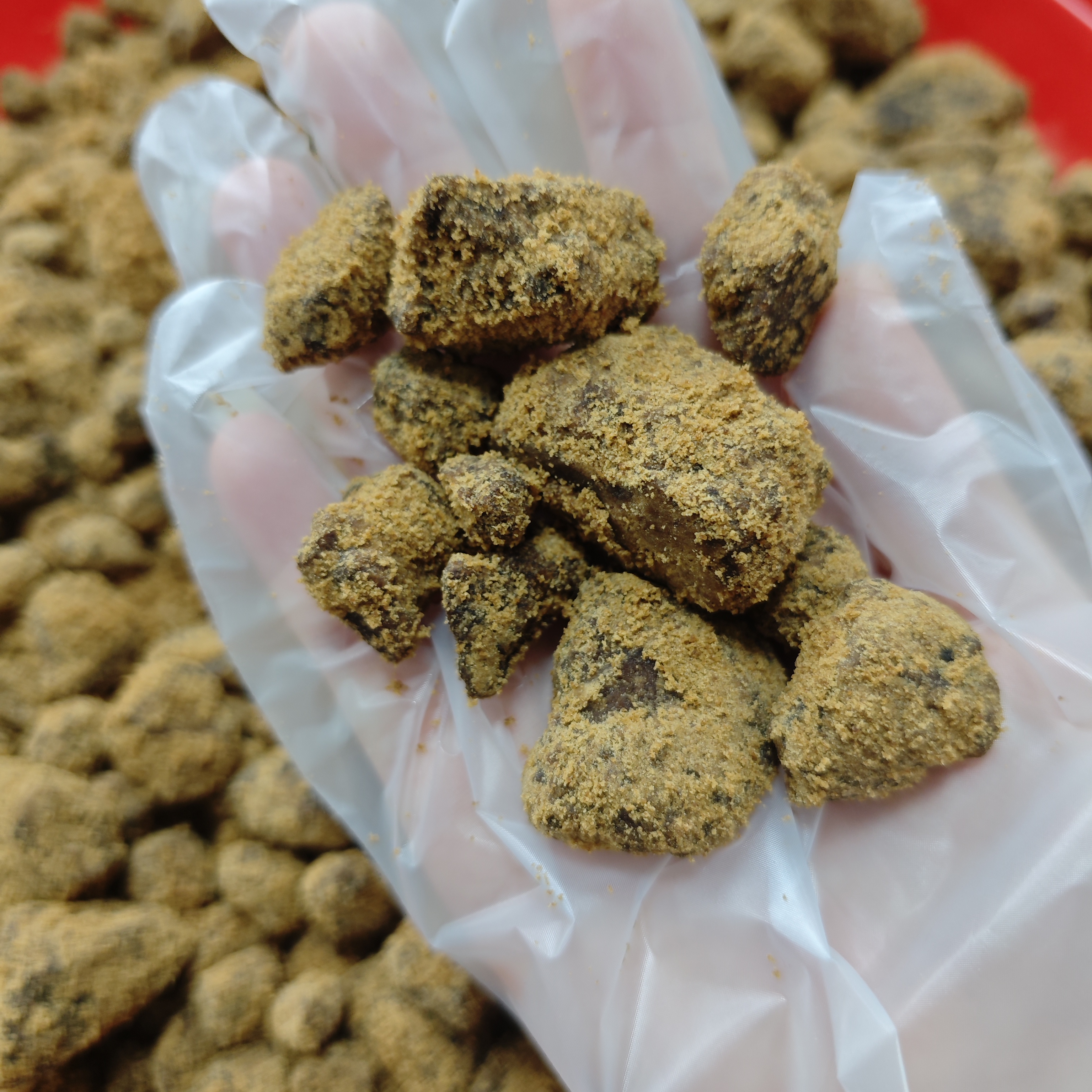  黑糖丁 糖头  750g