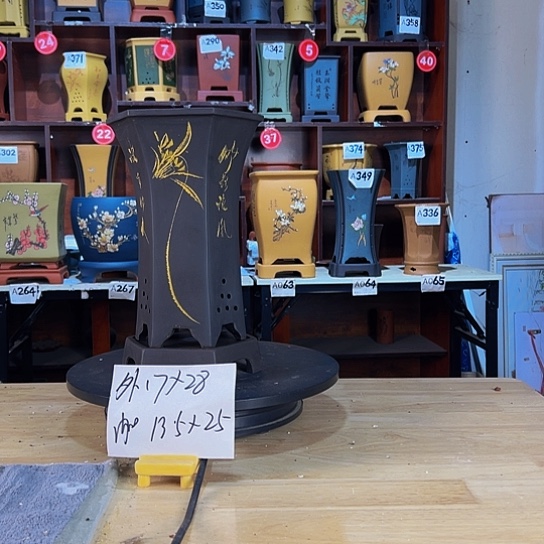 【闪购商品】紫砂紫砂花盆