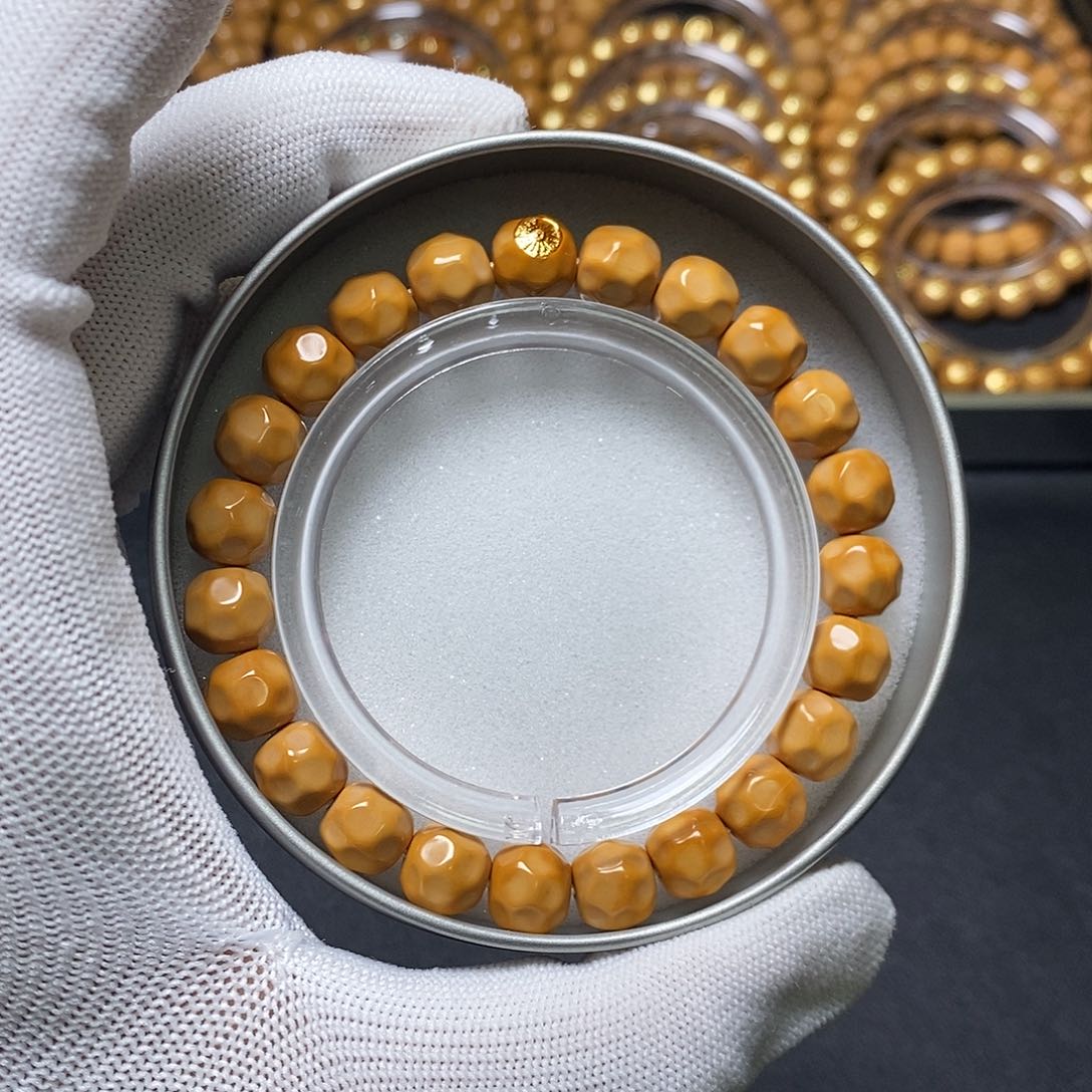 猴头核桃手串金标奶酪 10左右 全品 340号