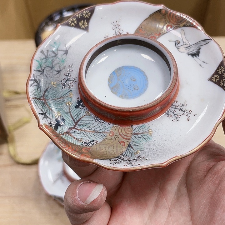 瓷片瓷制作工艺品摆件