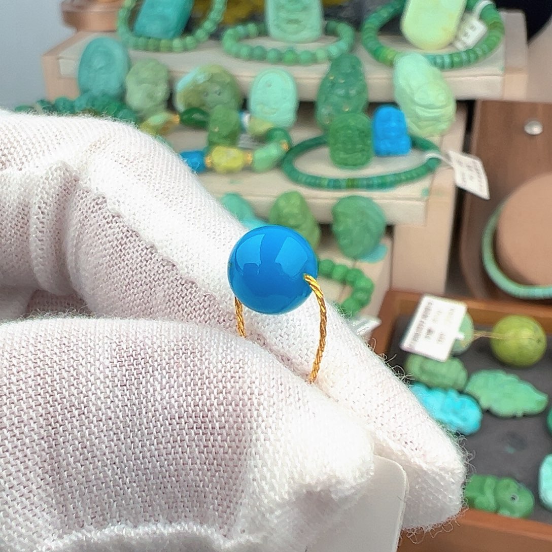 绿松石未镶嵌主播夏