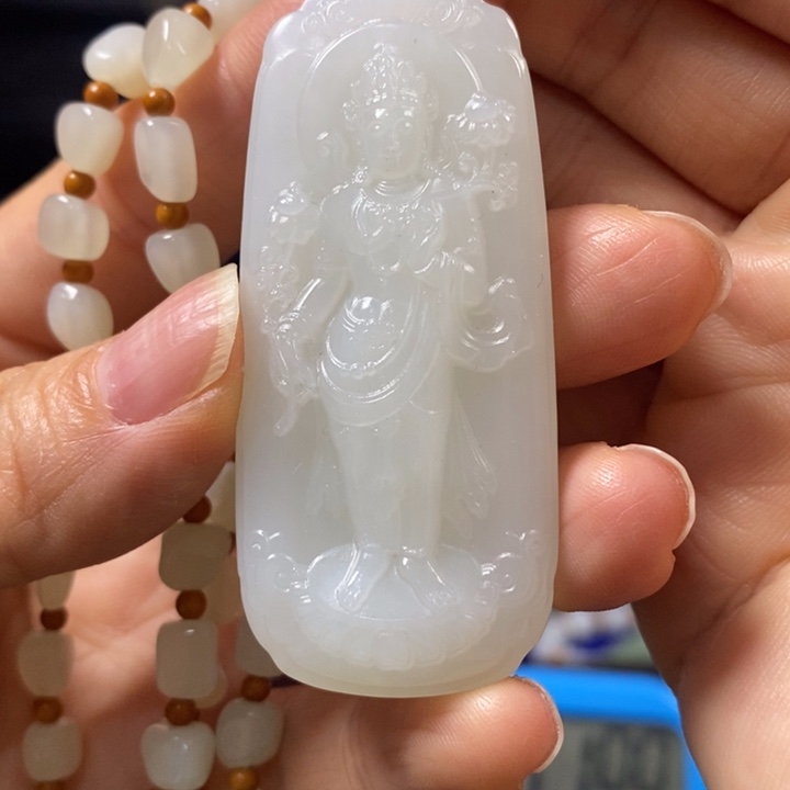 和田玉挂件未镶嵌幸*墙