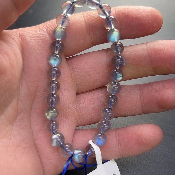 未镶嵌手链长石灰月光