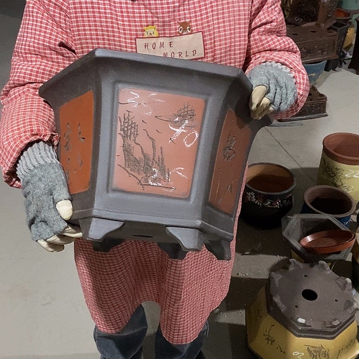 紫砂花盆紫砂花盆