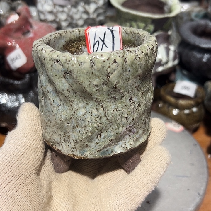 粗陶花盆制作就这样了，