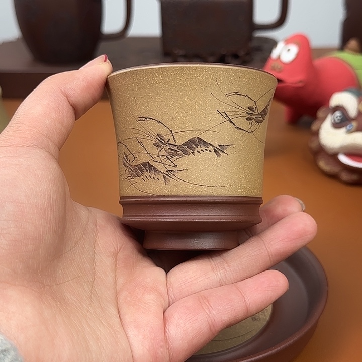 宜兴紫砂主人杯杯