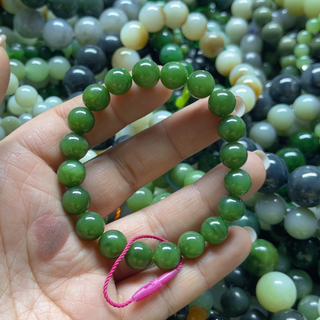 和田玉手链未镶嵌